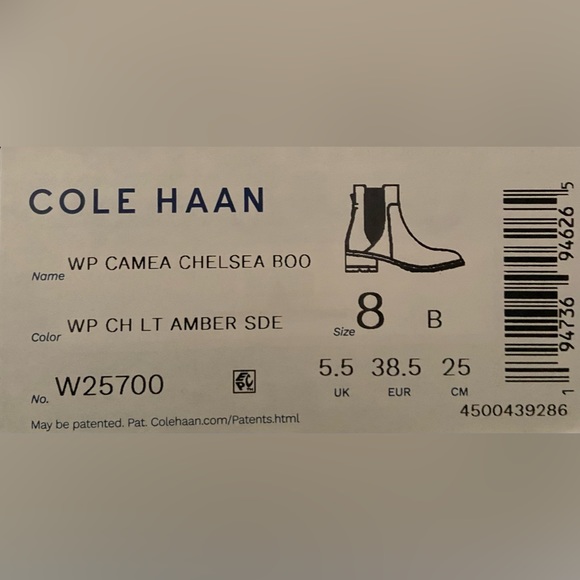 Cole Haan Camea Chelsea Boot, NWT. Never Worn - Picture 3 of 3